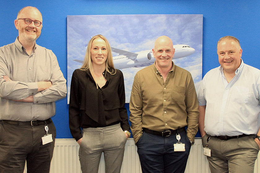 photo of team from AE Aerospace